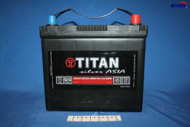 АКБ ТИТАН Asia Silver 6 ст 47 L (индикатор) (обрат.)  (г.Н.Новгород)