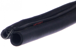 Уплотнитель дверей ВАЗ-2101-2107 (завод) (1шт) (2107-6107018Р)  "БРТ" LADA