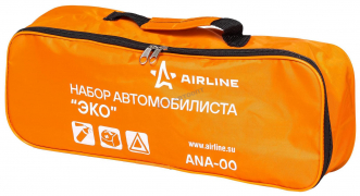 Набор Автомобилиста ANA-00 "AIRLINE ЭКО"  (4 предмета) (сумка+ аптечка+ знак+ огнетуш.) "AIRLINE"