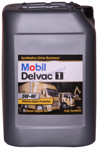 Масло моторное Mobil Delvac 1 5W40 [SL/CI-4 PLUS] синтетическое 20л