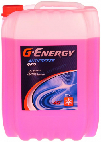 Антифриз G-Energy Red 40  (красный/) G12 10кг