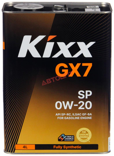 Масло моторное Kixx G1  0W20 [SN/GF-5] синтетическое 4л (металлическая канистра)