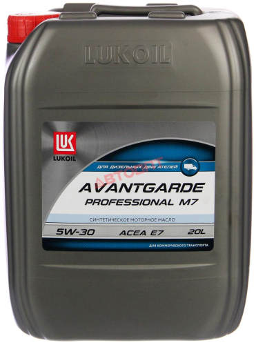 Масло моторное Лукойл АВАНГАРД ПРОФЕССИОНАЛ М7 5W-30 (16,9 кг) 20 л