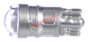 Лампа светодиодная LED W5W T10 12V W2,1x9,5d SMDx1 6500K LD12805 LYNXauto (Япония)
