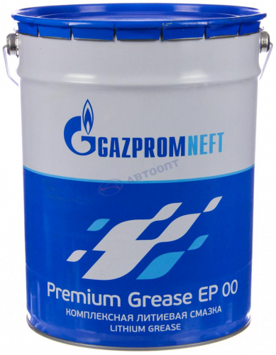 Смазка Gazpromneft Grease Premium EP 00 (18 кг) "ГАЗПРОМНЕФТЬ"