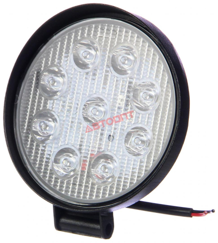 Фара противотуманная диодная  (9LED) PF003-250, 12/24V, 27W, ширина 250мм "PF"
