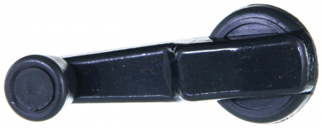 Ручка стеклоподъемника ВАЗ-2101-2107 металлическая черная (2101-6204064) (г.Тольятти)