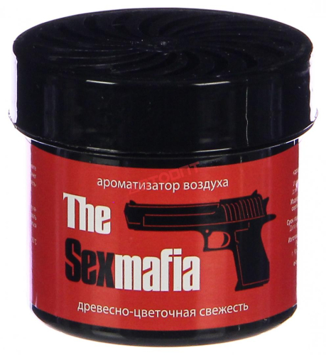 Ароматизатор на панель банка гель Contact-aroma THE SEX MAFIA Древесно-цветочная свежесть