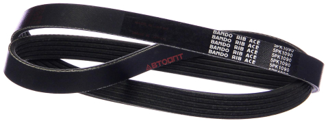 Ремень поликлиновой 5PK1090 "BANDO" (Япония)