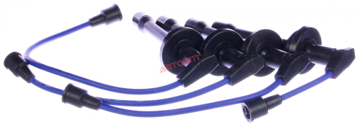 Провода в/в УАЗ дв ЗМЗ-4091 с наконечниками (4091.3707244 / KNU-3707244-70) "KENO" (США)