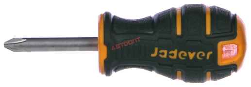 Отвертка крестовая  38мм ( + ) PH2, S2 (JDSDB221) "JADEVER"