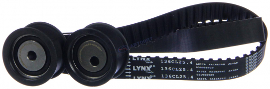 комплект ГРМ ВАЗ-2110-12 V16 (ролики + ремень)   PK-1314   "Lynx"  (Япония)