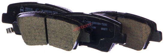 Колодки торм Rear  Hyun.i30 (GD, CW) 11-VELOSTER (FS) 11-, KIA (PRO) CEED 12- (05/13-) D11266MH "Kashiyama" (Япония) 