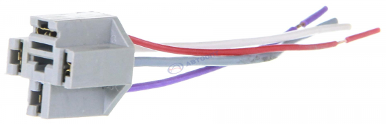 Колодка проводки на реле с проводами (4 контакта) (0,12м)