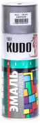Эмаль широкого спектра действия акрил [Серый, блеск, аэрозоль] 520 мл Kudo (KU-1018)
