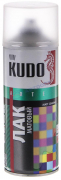 Лак широкого спектра действия акрил [Прозрачный, матовый, аэрозоль] 520 мл Kudo (KU-9004)