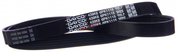 Ремень поликлиновой 6РК1115 ВАЗ 2110-2170  с ГУР и конд. "DAYCO"