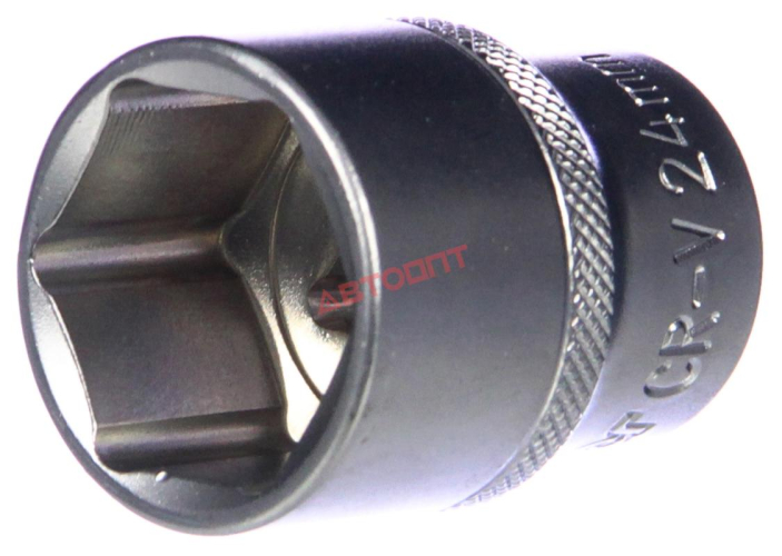 Головка   6-ти гранная 1/2" № 24мм (JDSC1224)  "JADEVER"