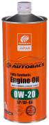 Масло моторное Autobacs ENGINE OIL FS  0W20 [SP/GF-6A] синтетическое 1л