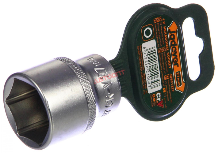 Головка   6-ти гранная 1/2" № 27мм (JDSC1227)  "JADEVER"
