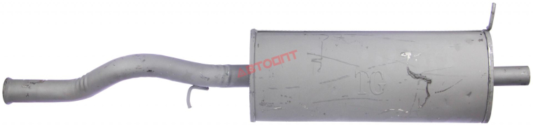 Глушитель ВАЗ-1119 Калина (хетчбек) (11190-1201005-55) "TG" г.Тольятти