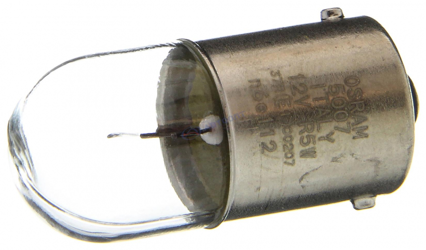 Лампа 12V 5W с цоколем BA15s (5007) "OSRAM" (Германия)