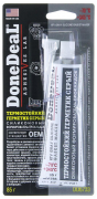 Герметик - прокладка силик. термостойкий СЕРЫЙ (DD6733) 85 г "DoneDeal" (США)