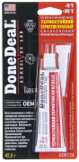 Герметик - прокладка силик. термостойкий КРАСНЫЙ (DD6724) 42.5 г "DoneDeal" (США)