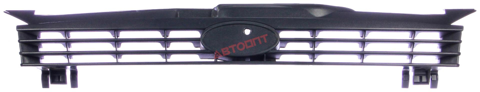 Решетка радиатора ВАЗ-1118 (1118-8401014) черная, "Пластик" (Россия)