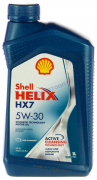 Масло моторное Shell Helix HX7  5W30 [SN/CF] полусинтетическое 1л